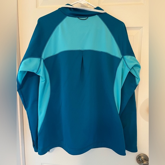 COLUMBIA Two Tone Blue Omni-Wick Zip Jacket XL - Picture 3 of 3